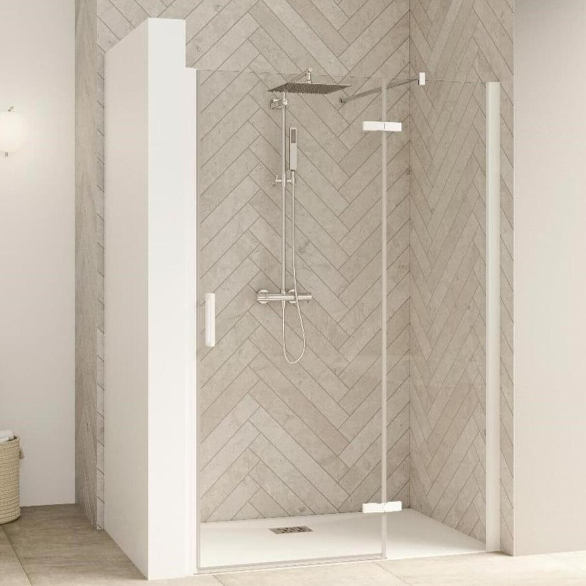 SMART DESIGN P SANS SEUIL - Porte pivotante sans seuil, ouverture extérieure