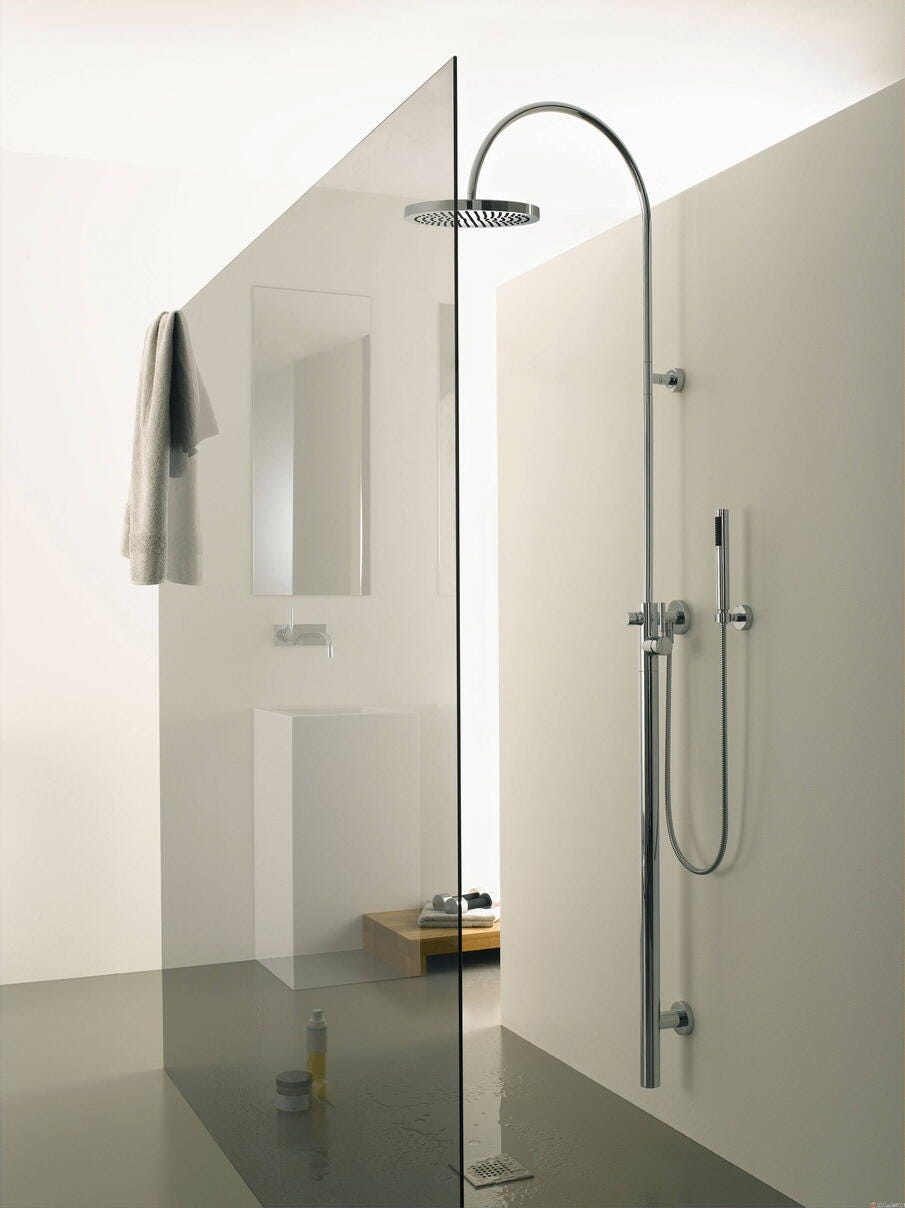 TARA LOGIC - Colonne de douche thermostatique apparente