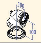 RACCORDEMENT FUMEES - Coude