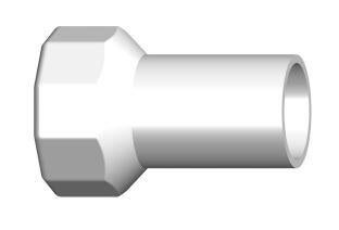 MANCHON A SOUDER PVDF - SYGEF + Manchon d'adaptation