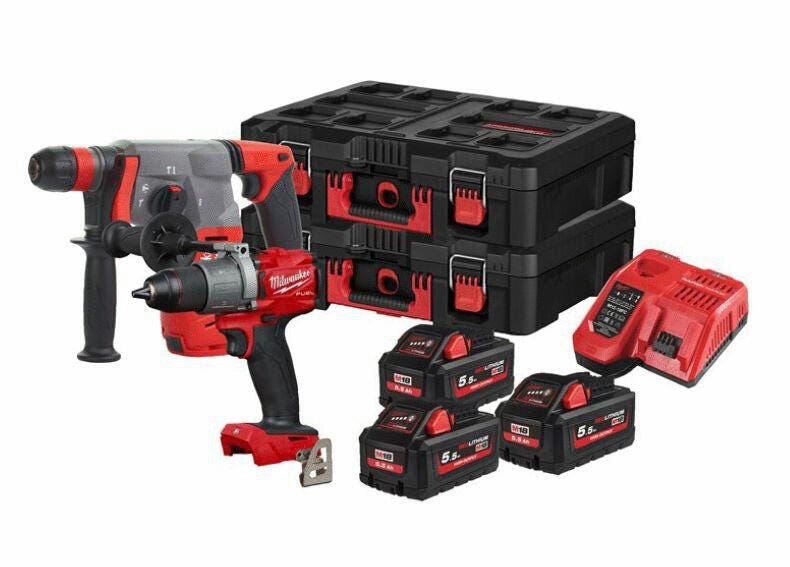 PACK 2 OUTILS - Perceuse + Perforateur