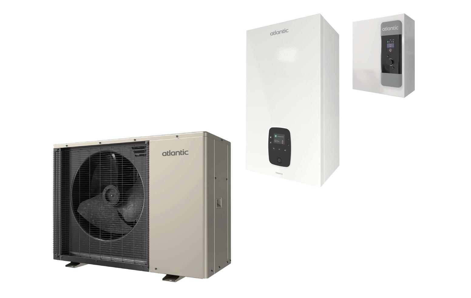 HYBEA - Pompe à chaleur hybride murale avec appoint gaz condensation et ECS micro accumulée