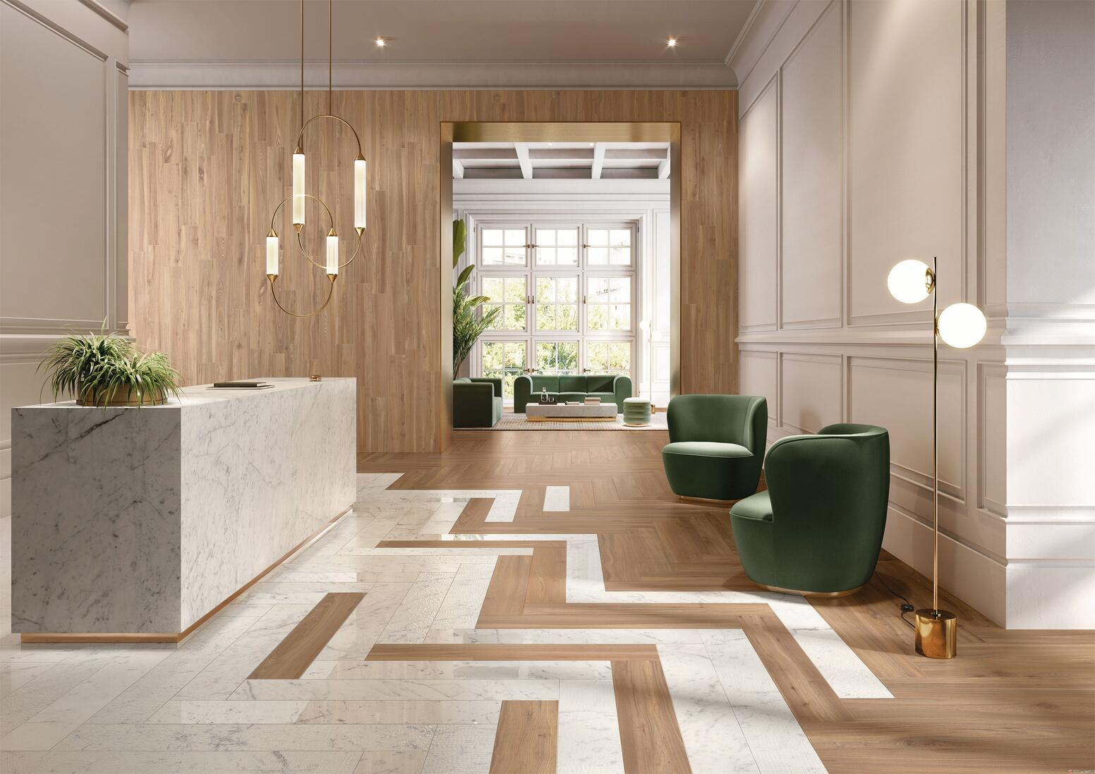 ALLURE - Grès cérame aspect bois
