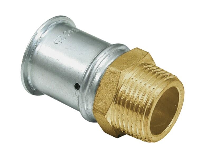 RACCORD MULTICOUCHE A SERTIR ET A VISSER - Mâle