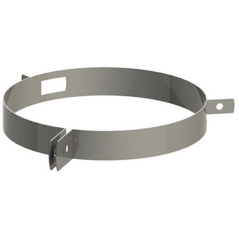 ACCESSOIRES POUR CONDUIT DOUBLE PAROI - Bride de haubans inox