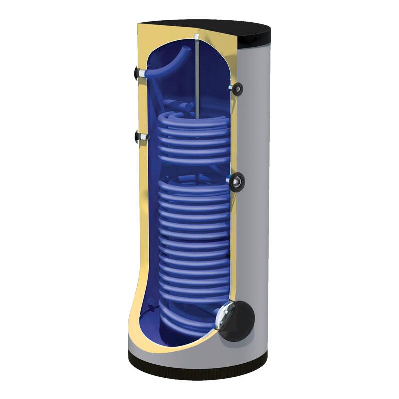 BALLON PREPARATEUR ECS STA - PRÉPARATEUR EN ACIER ÉMAILLE POUR LA PRODUCTION ECS AVEC 1 ÉCHANGEUR