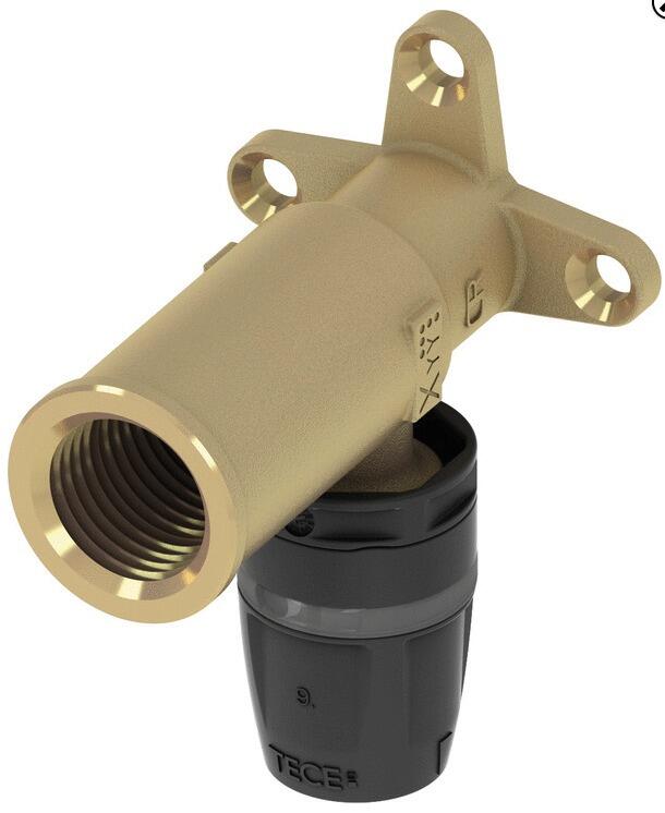 RACCORD MULTICOUCHE RAPIDE TECELOGO - FF - Patère murale