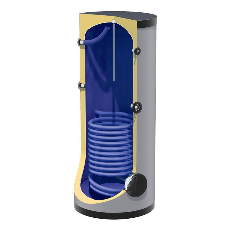 BALLON PREPARATEUR ECS STA - PRÉPARATEUR EN ACIER ÉMAILLE POUR LA PRODUCTION ECS AVEC 1 ÉCHANGEUR