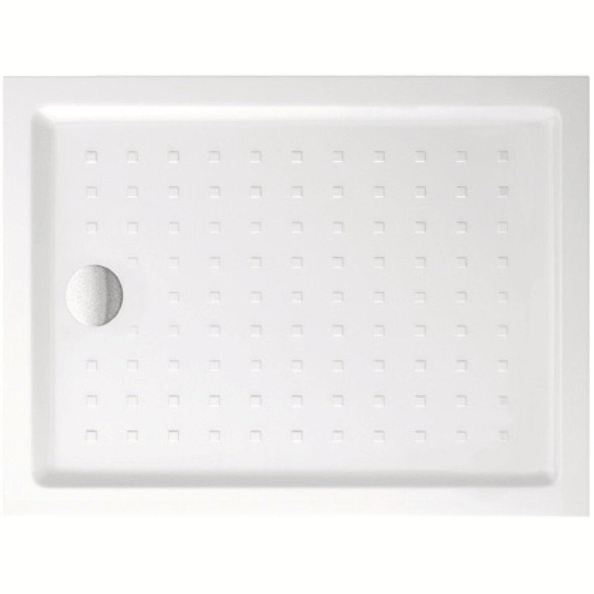 O.NOVO - Receveur rectangulaire à encastrer ou à poser  en céramique