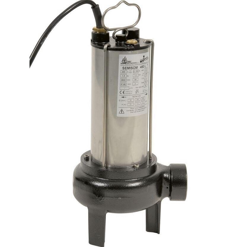 POMPE EAUX CHARGEES - SEMISOM
