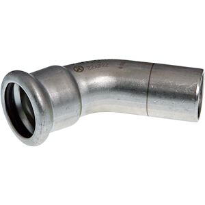 COUDE XPRESS ACIER INOX - Coude 45° F