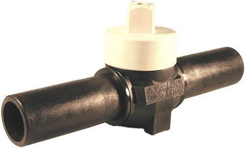 ROBINET A BOISSEAU SPHERIQUE PE/ELS FRIALEN - 1/4 Tour