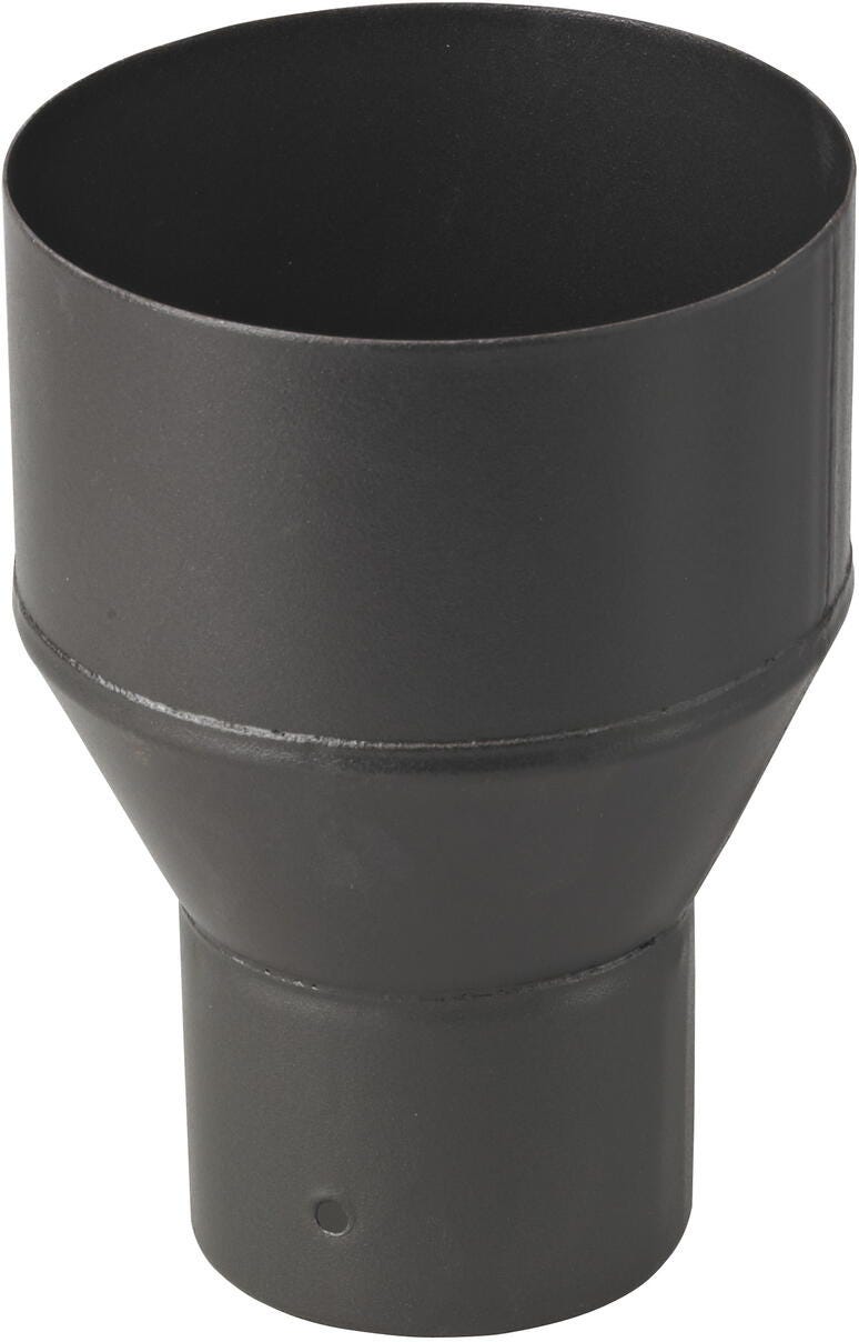 CONDUIT RIGIDE - EMAIL - SPECIAL POELE A PELLETS - Noir mat