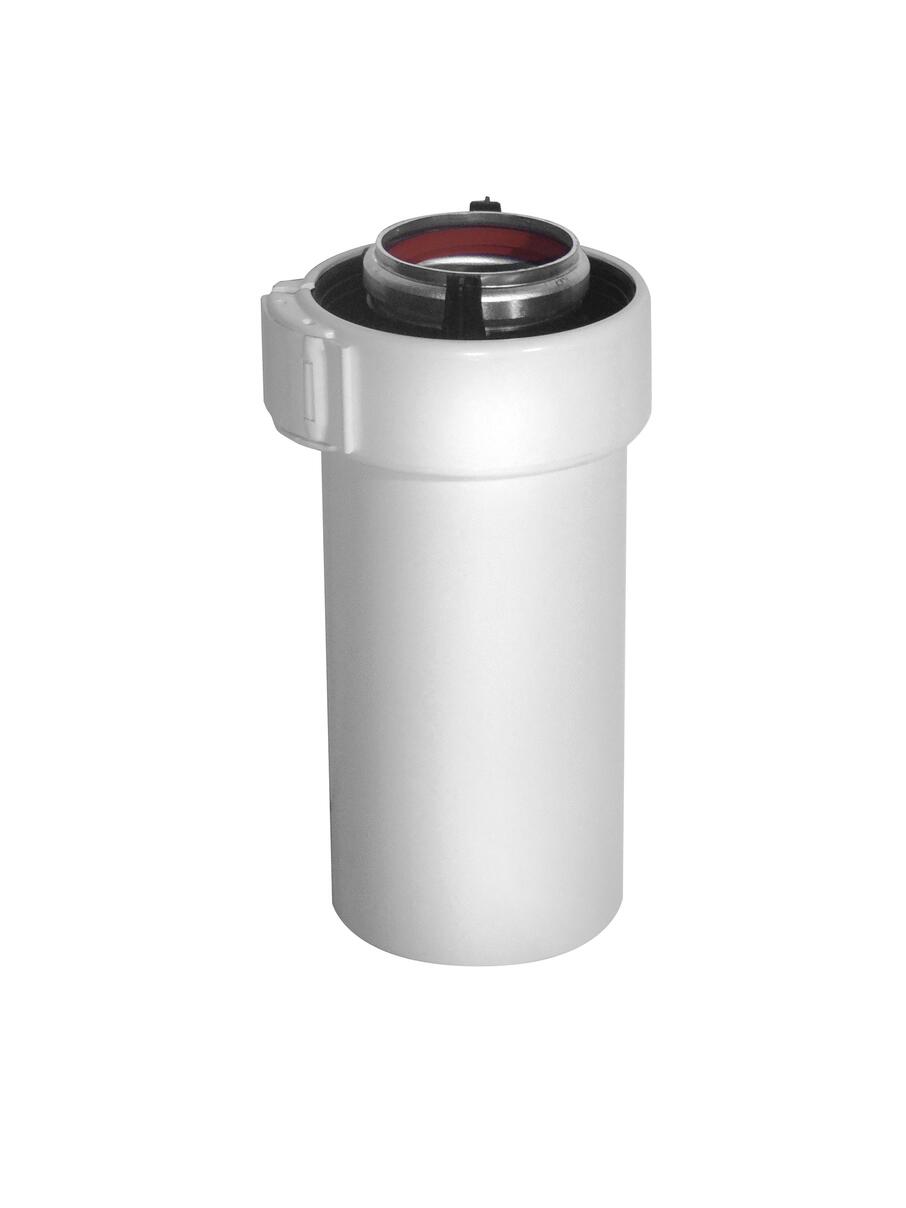 ROLUX GAZ - Conduit - Alu/PVC blanc