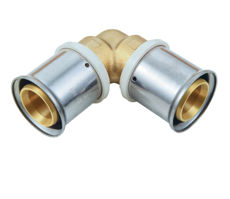 COUDE MULTICOUCHE A SERTIR - 90°