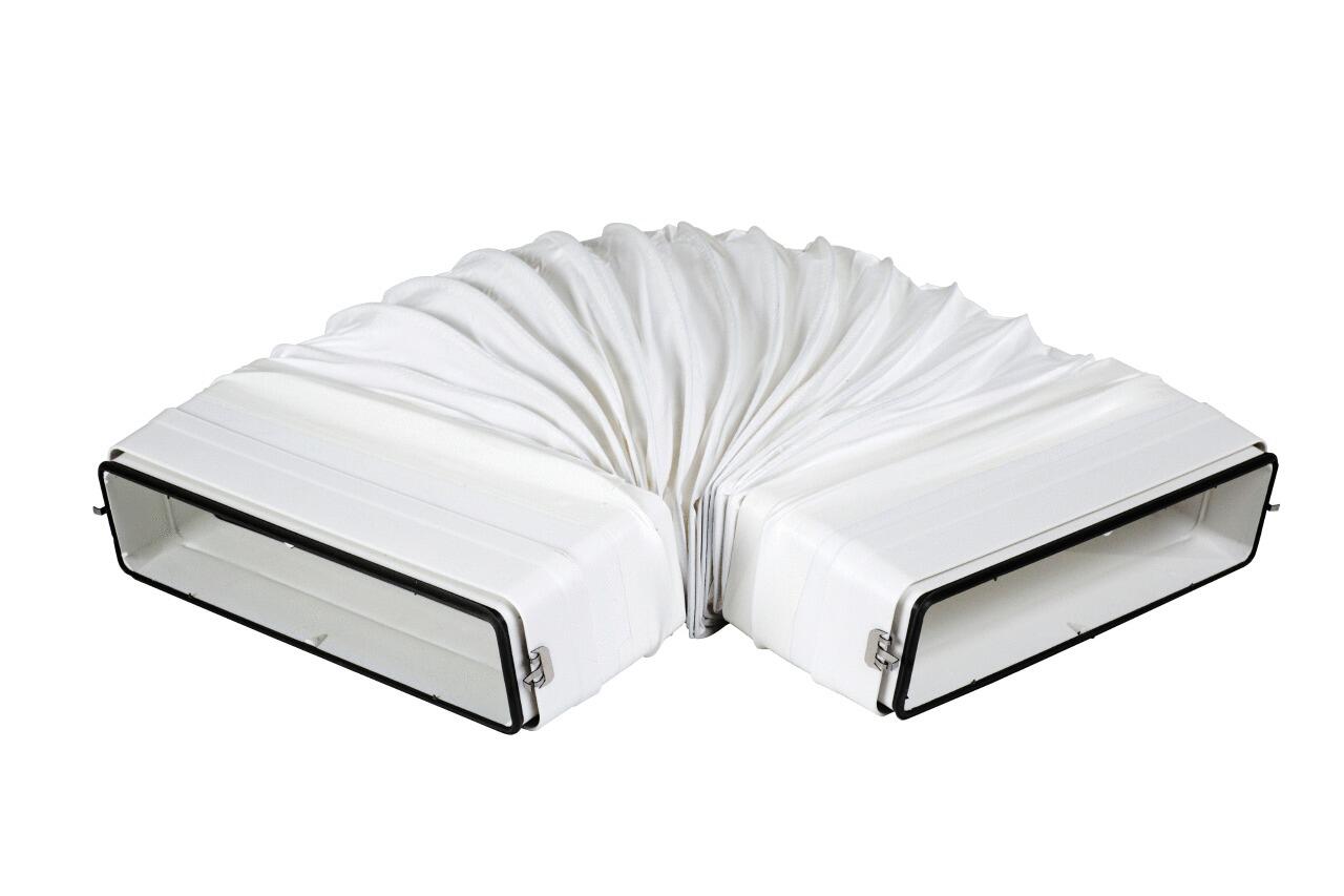 CONDUIT RECTANGULAIRE RIGIDE - Pour réseau équivalent Ø 125 mm