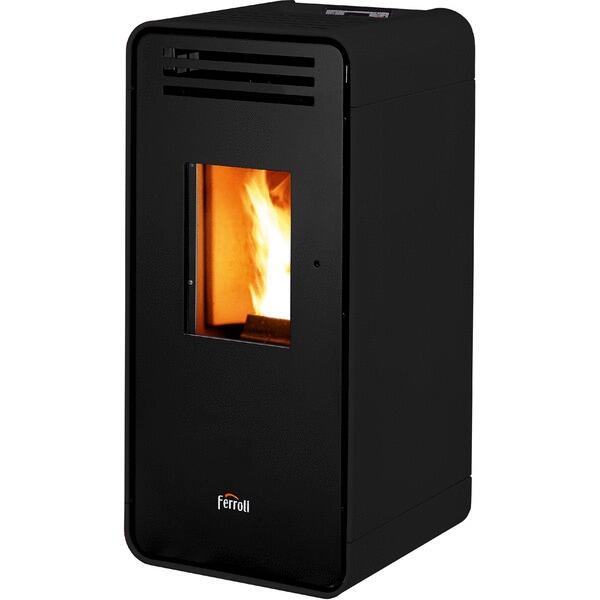 LIRA - Poêle à granulés - Chauffage à air - Acier