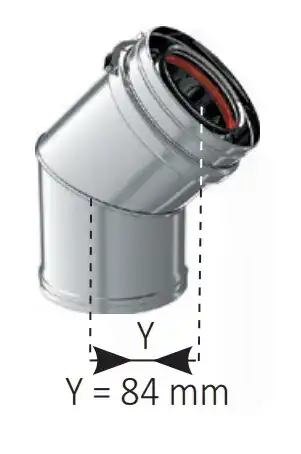 CONDUIT BIOX - SPECIAL CHAUDIERES GRANULES ETANCHES - Système concentrique BIOX