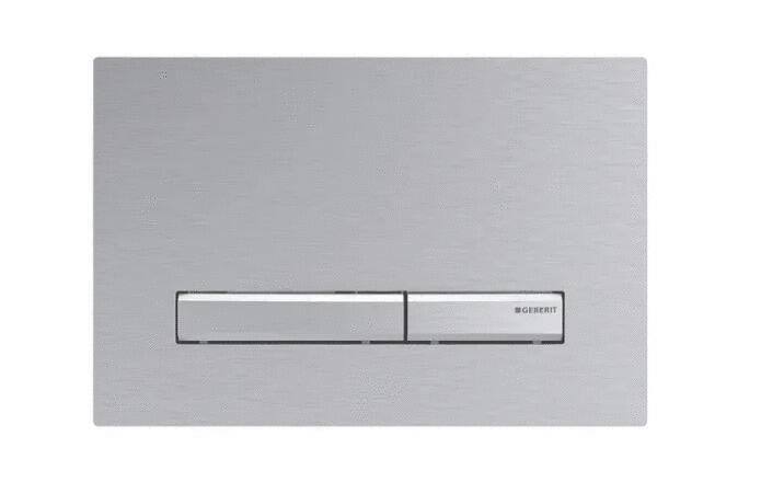 SIGMA - 50 - Plaque de déclenchement double touche en fonte d'aluminium