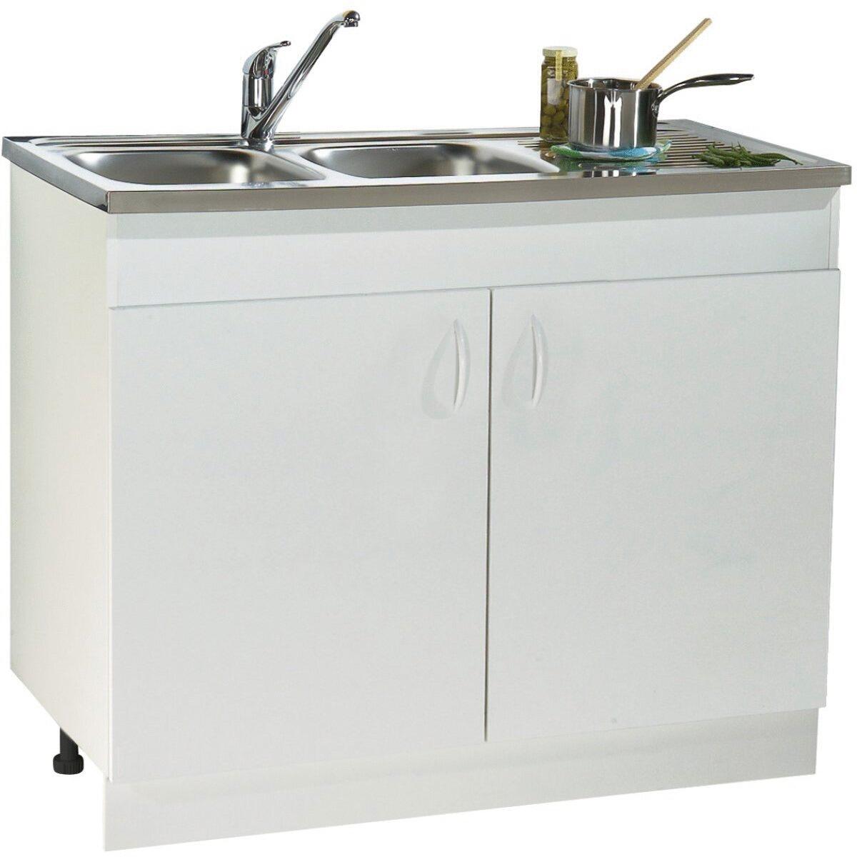 SIM'CLIP - Meuble sous évier sur pieds