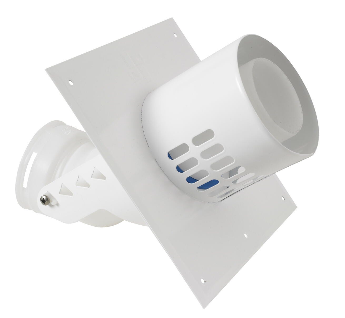 ACCESSOIRES DE TUBAGE FLEXIBLE/RIGIDE ET INSERT - Plaque murale avec coude intégré