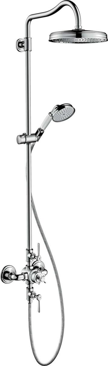 AXOR SHOWERPIPE DESIGNED BY FRONT - Colonne de douche thermostatique apparente