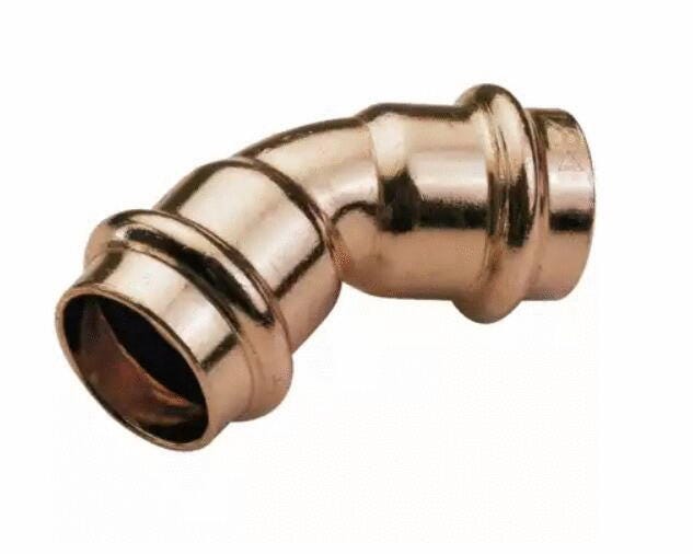 COUDE B PRESS - 45° - FF - P5041