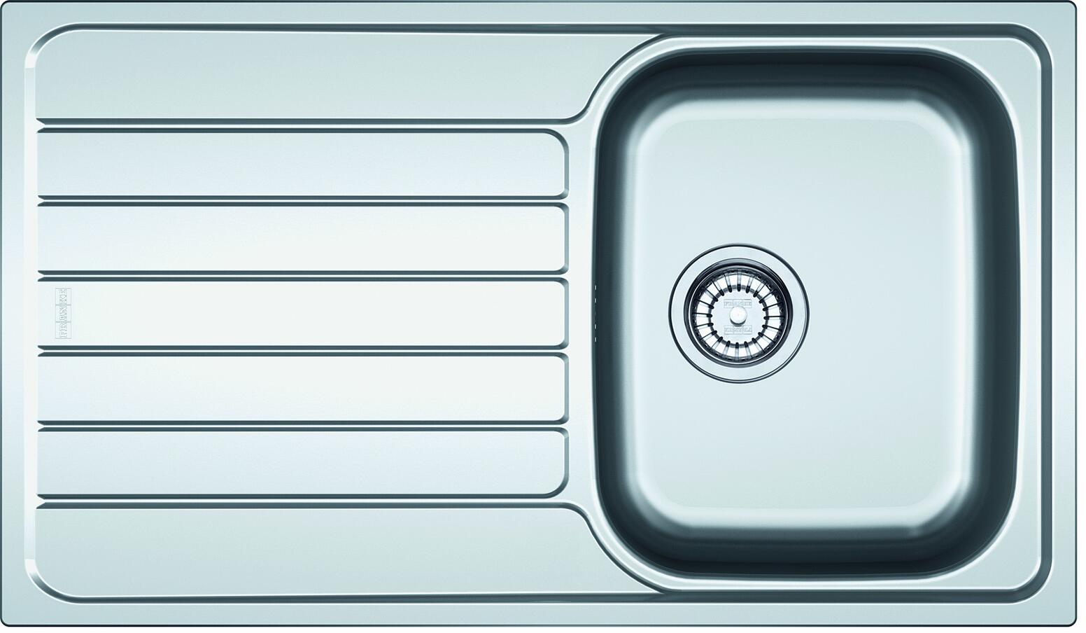 SPARK - Evier inox à encastrer à bords extraplats Profil Slimtop