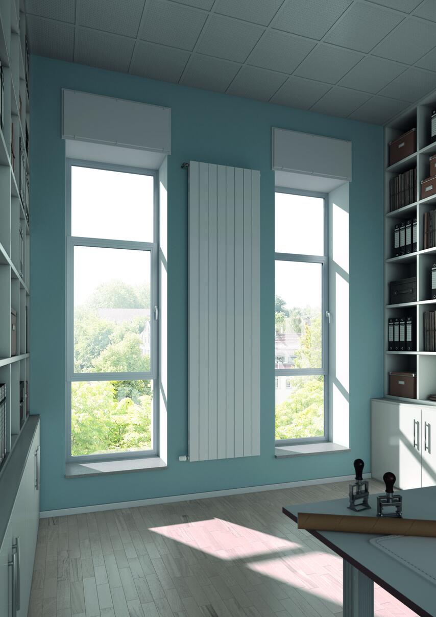DECOTHERM PLUS LG-TVN - Radiateur vertical - Tubes acier plats carrés