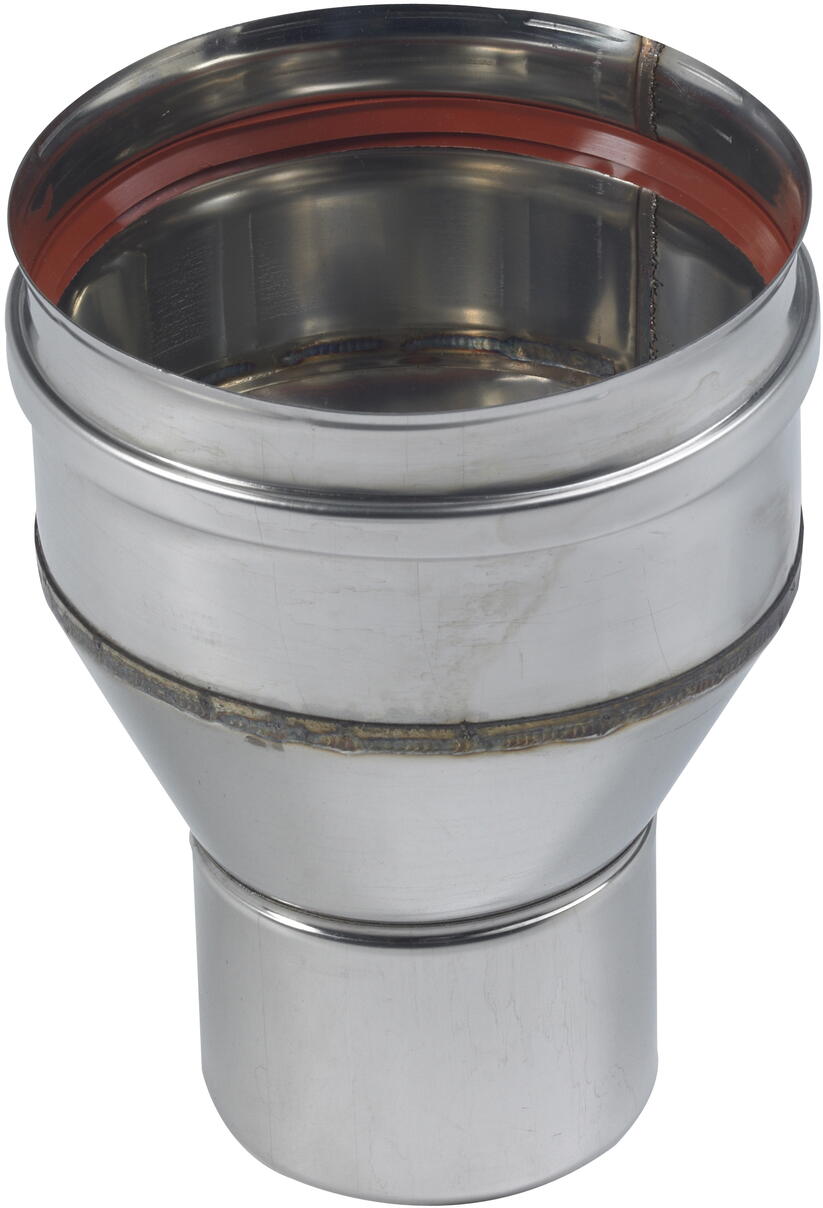 CONDUIT CONDENSATION VENTOUSE - Système TEN Pression Inox 316 PRO - Rigide - Chaudière à condensation