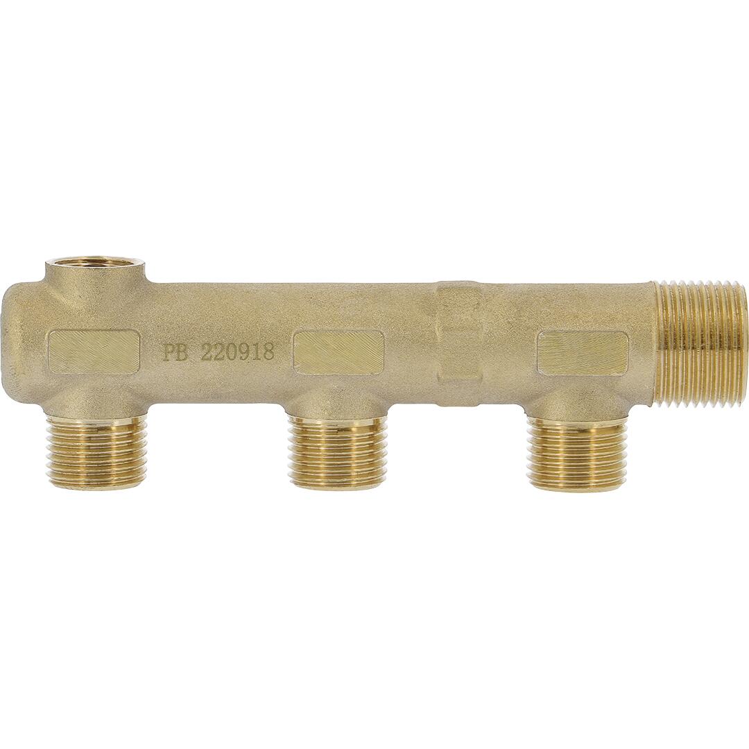 COLLECTEUR - Simple avec prise de Purge Série C - Portée plate