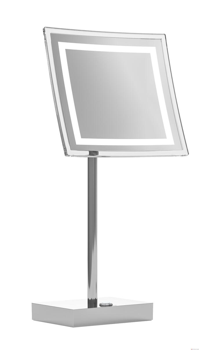 MY SECRET - Miroir grossissant à poser avec éclairage LED