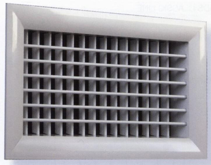 GRILLE DE SOUFFLAGE - Double déflexion