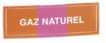 ETIQUETTE DE SIGNALISATION - Chaufferie fioul/gaz polystyrène rigide