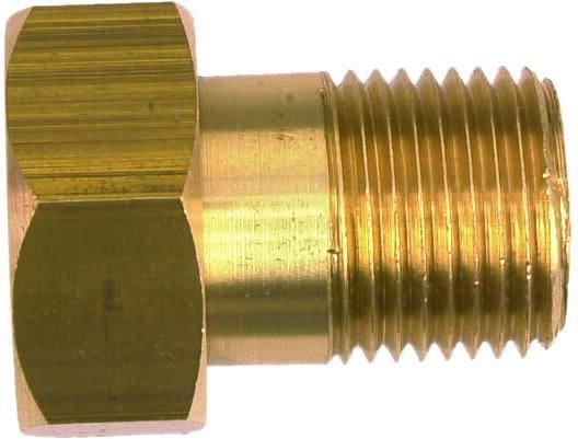 RACCORD COMPTEUR - Avec plat et trou brut