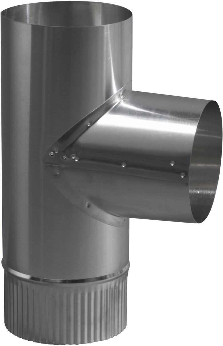 CONDUIT RIGIDE ALUMINIUM - Raccordement hotte de cuisine, sèche-linge et chauffe-eau. Ventilation.