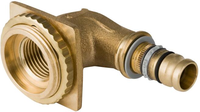 RACCORD MULTICOUCHE MEPLA - MF - Équerre de raccordement 90° - Bronze