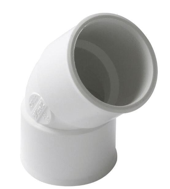 COUDE BLANC - FF - 45°