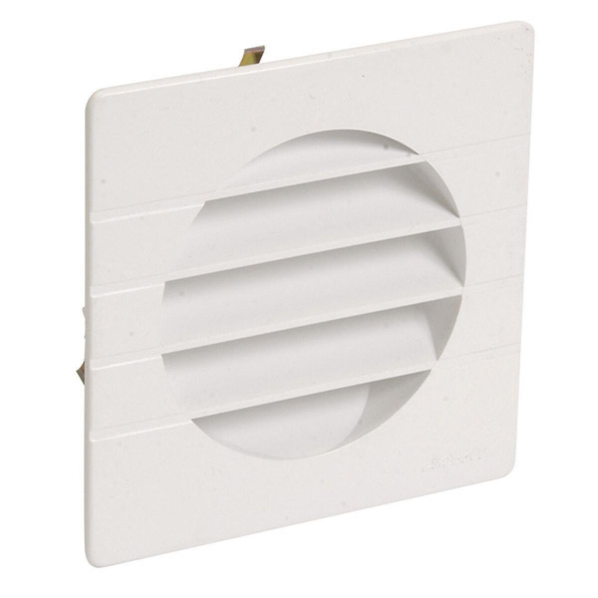 GRILLE D'AERATION - SPECIALE FAÇADE - Pour tube PVC