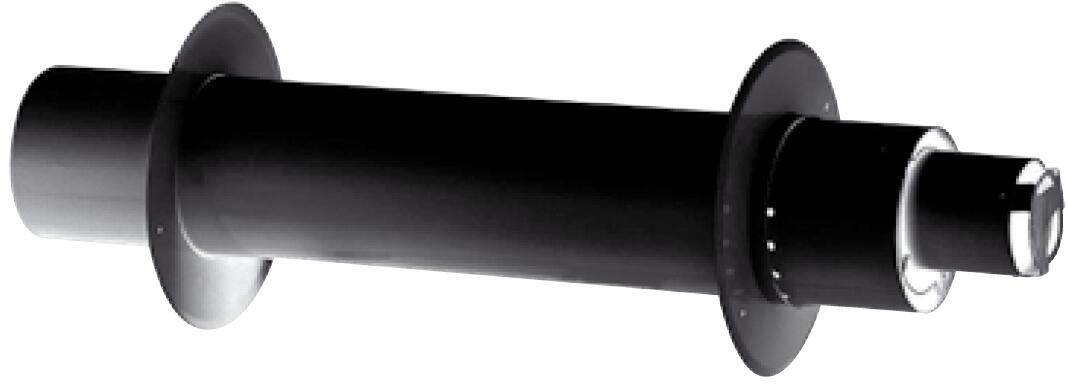 CONDUIT BIOTEN INOX 316 / ACIER - SPECIAL POELE A PELLETS - Terminal