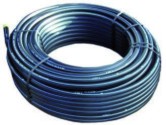 TUBE POLYETHYLENE HAUTE DENSITE BANDE BLEUE - Eau potable
