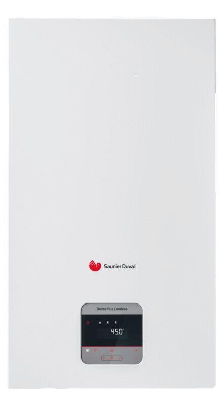 THEMA PLUS CONDENS - Chaudière à condensation mixte dédiée aux conduits 3CEp, à clapet intégré, mini-accumulation de 3,2 litres MicroFast®