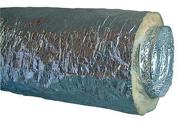 CONDUIT CIRCULAIRE FLEXIBLE - Algaine Alu Calorifugée