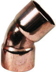 COURBE SERIE PRESSION - FF - 45° - Grand rayon - 41Cu/5041