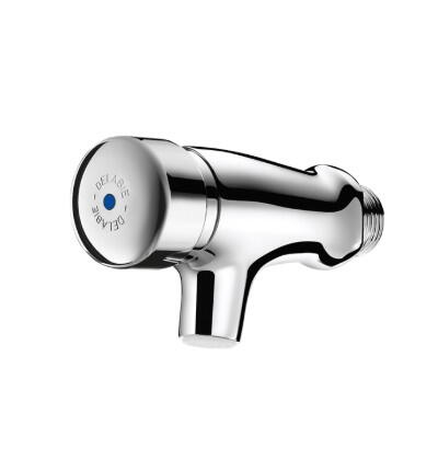 TEMPOSTOP - Robinet poussoir de lavabo mural