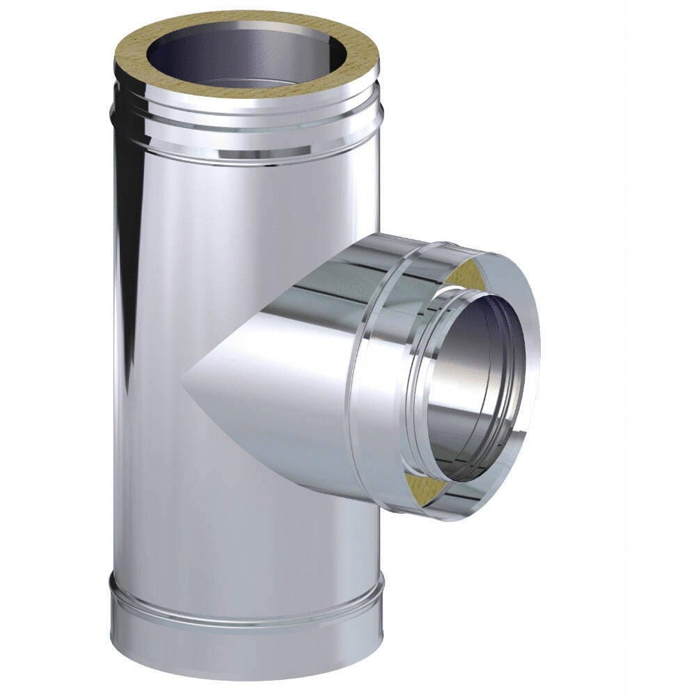 Double paroi en acier inoxydable avec isolation