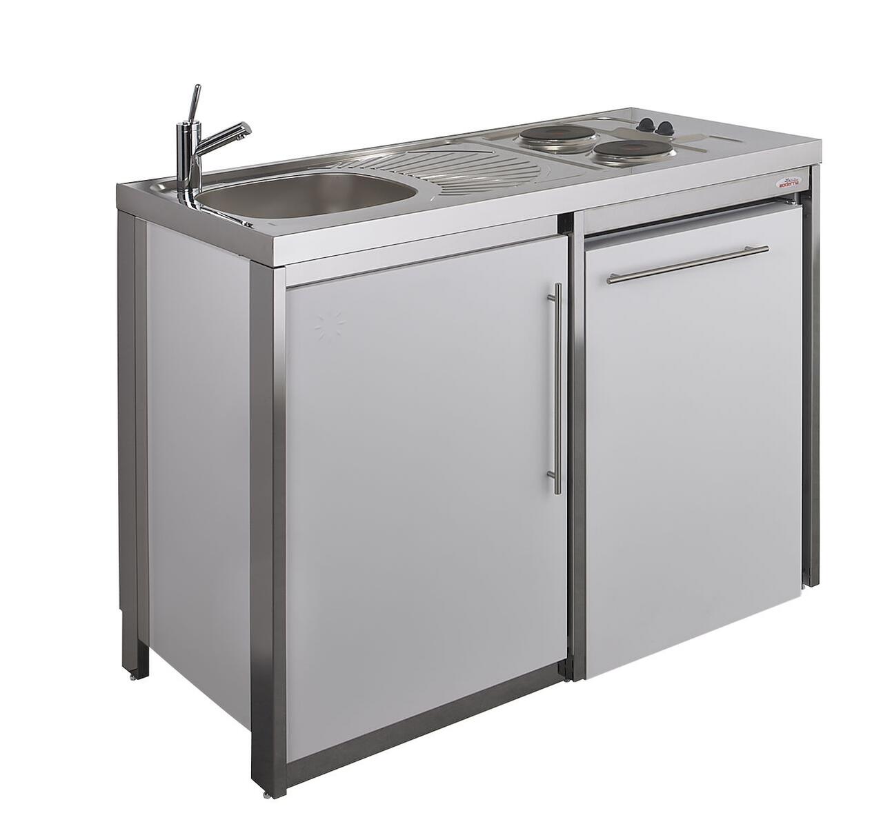 METALLINE - Cuisinette métallique réversible