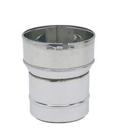 ACCESSOIRES DE TUBAGE FLEXIBLE/RIGIDE ET INSERT - Raccord inox poêle - Tubage flexible