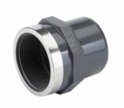 MAMELON A COLLER / A VISSER PVC-UH METRIQUE - FM - Taraudé