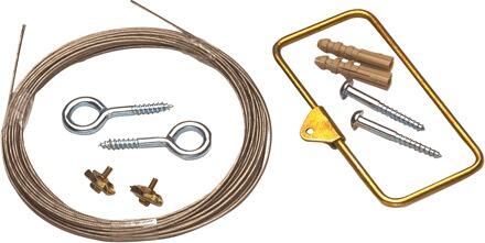 BOITE SOUS VERRE DORMANT - Sachet d'accessoires